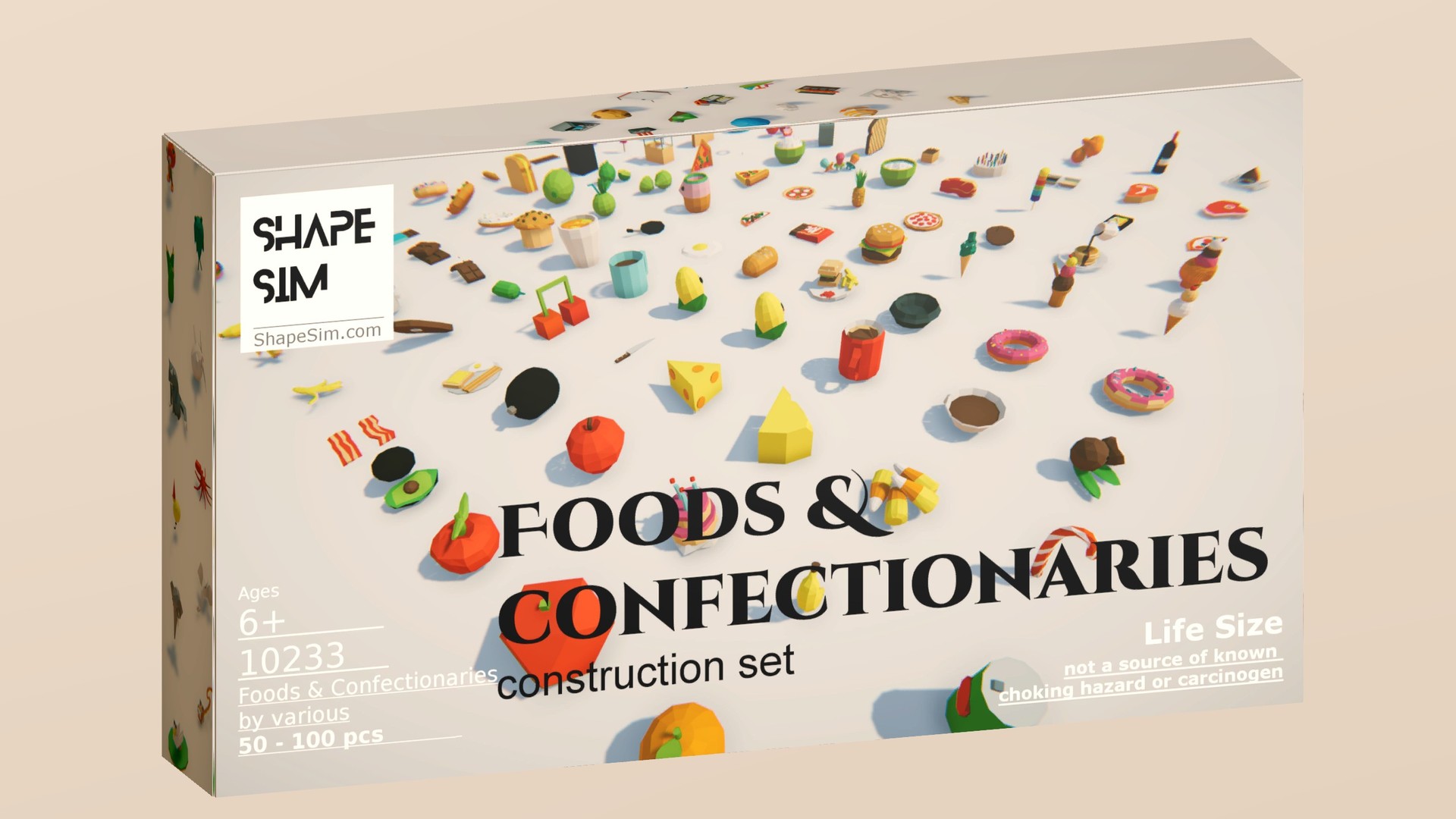 ShapeSim - Foods & Confectionaries Pack Featured Screenshot #1