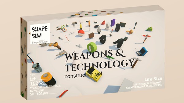 ShapeSim - Weapons & Technology Pack screenshot 1