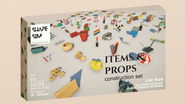 ShapeSim - Items & Props Pack 4 screenshot 1