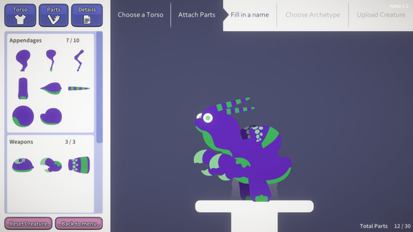 Screenshot z Refill your Roguelike