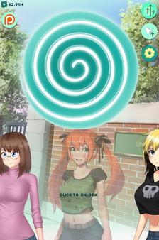 Screenshot z Spiral Clicker