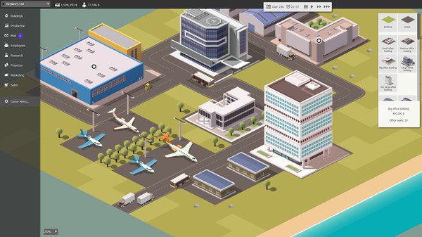 Screenshot z Business Magnate Screenshot z Business Magnate