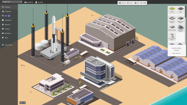 Screenshot z Business Magnate Screenshot z Business Magnate