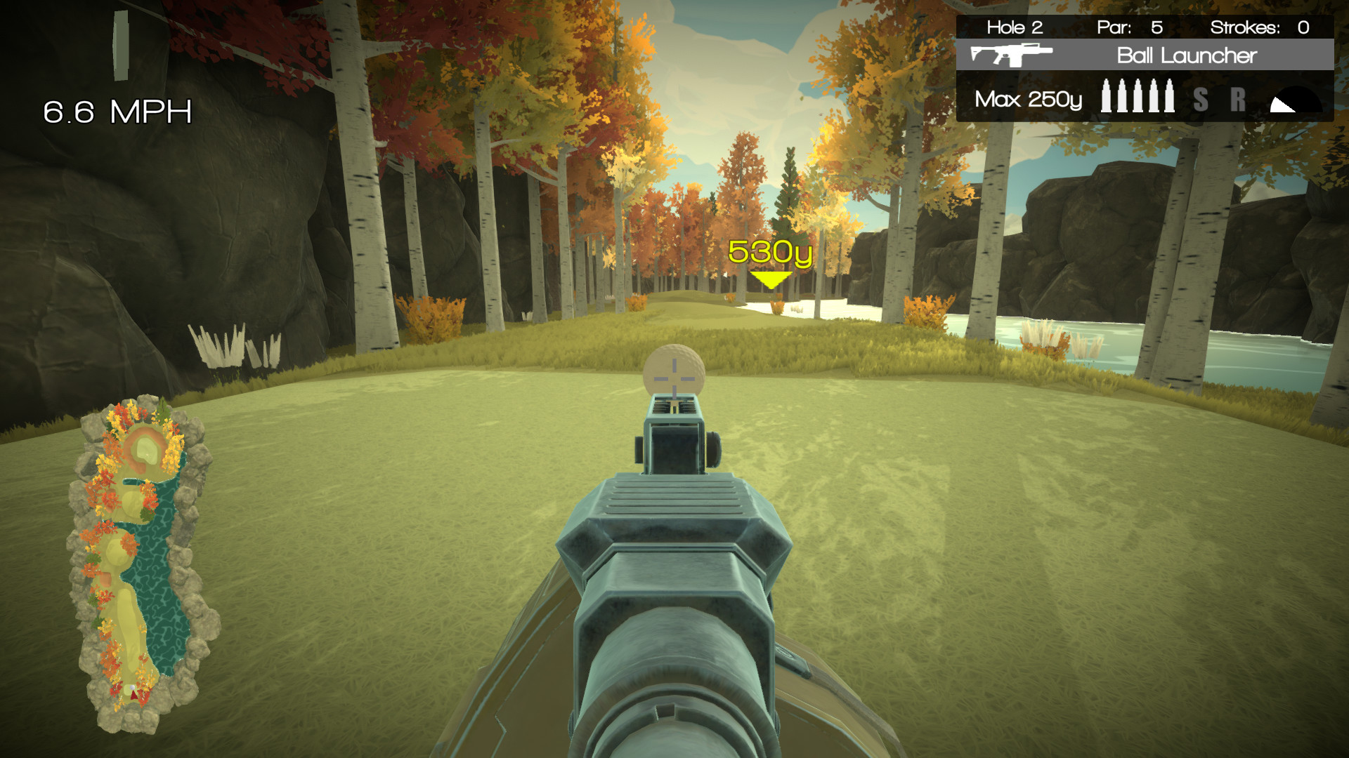 #4. Nice Shot! The Gun Golfing Game (Steam) 게시자: PolyGryph Studios