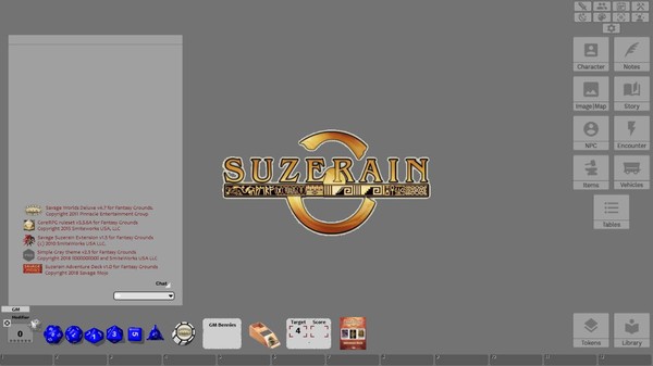 Fantasy Grounds - Savage Suzerain Adventure Deck (Savage Worlds)