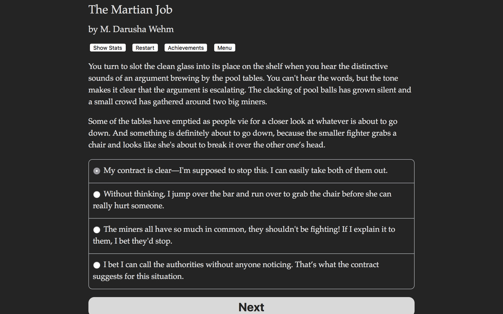 The Martian Job screenshot #2