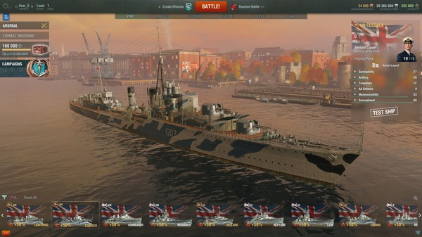 World of Warships — 10 Guineas
