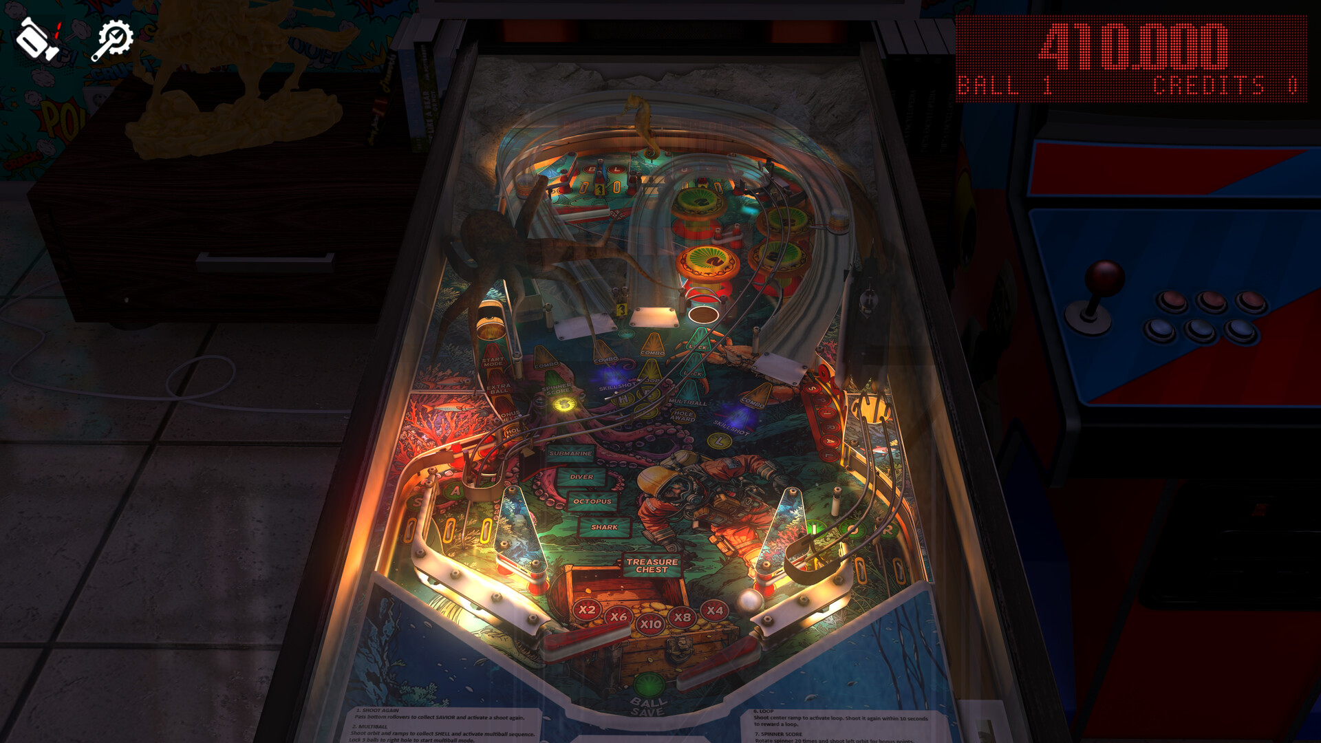 Zaccaria Pinball - Nautilus 2018 Table Featured Screenshot #1