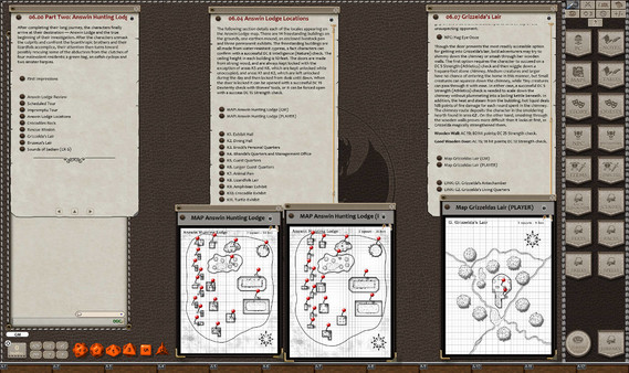 Fantasy Grounds: Quests of Doom 4 - The Hunter's Game (5E)