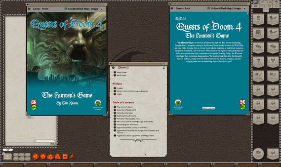 Fantasy Grounds: Quests of Doom 4 - The Hunter's Game (5E)