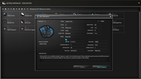 Screenshot z Astrox Imperium