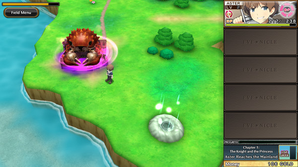 Screenshot z Evenicle