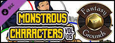Fantasy Grounds - Monstrous Characters, Volume 5 (Token Pack) Small Capsule Image
