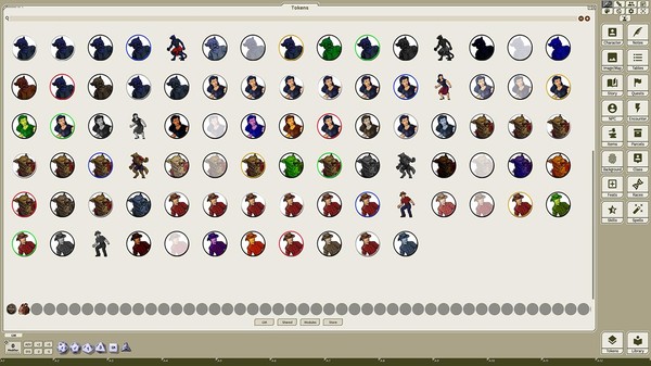 Fantasy Grounds - Monstrous Characters, Volume 5 (Token Pack)