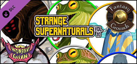 Fantasy Grounds - Strange Supernaturals, Volume 10 (Token Pack)