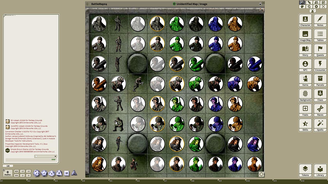 Fantasy Grounds - Moderns, Volume 6 (Token Pack) Featured Screenshot #1