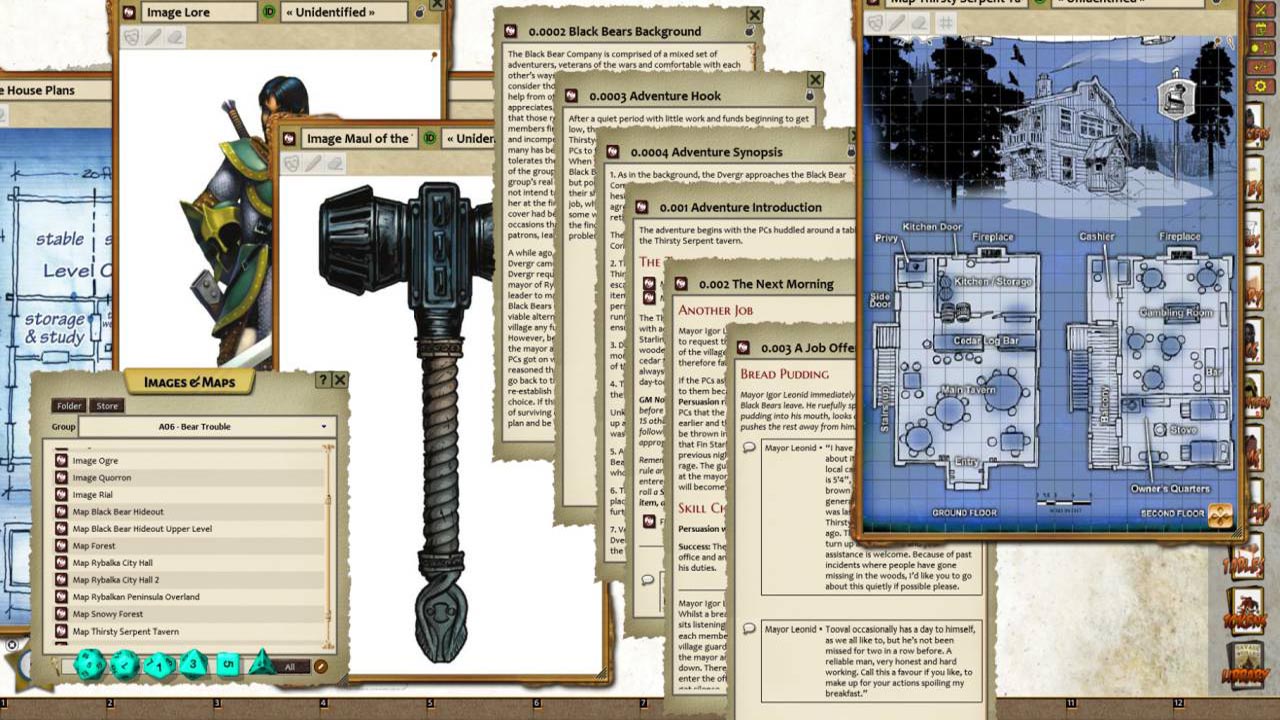 Fantasy Grounds - A06: Bear Trouble (Savage Worlds) Featured Screenshot #1