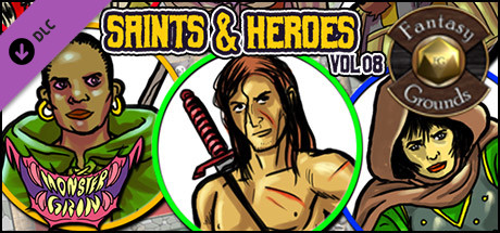 Fantasy Grounds - Saints and Heroes, Volume 8 (Token Pack) Header Image