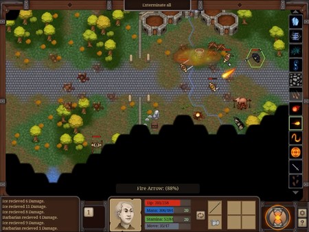 Screenshot z Titan shield