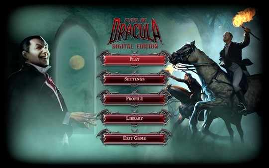 Screenshot z Fury of Dracula: Digital Edition