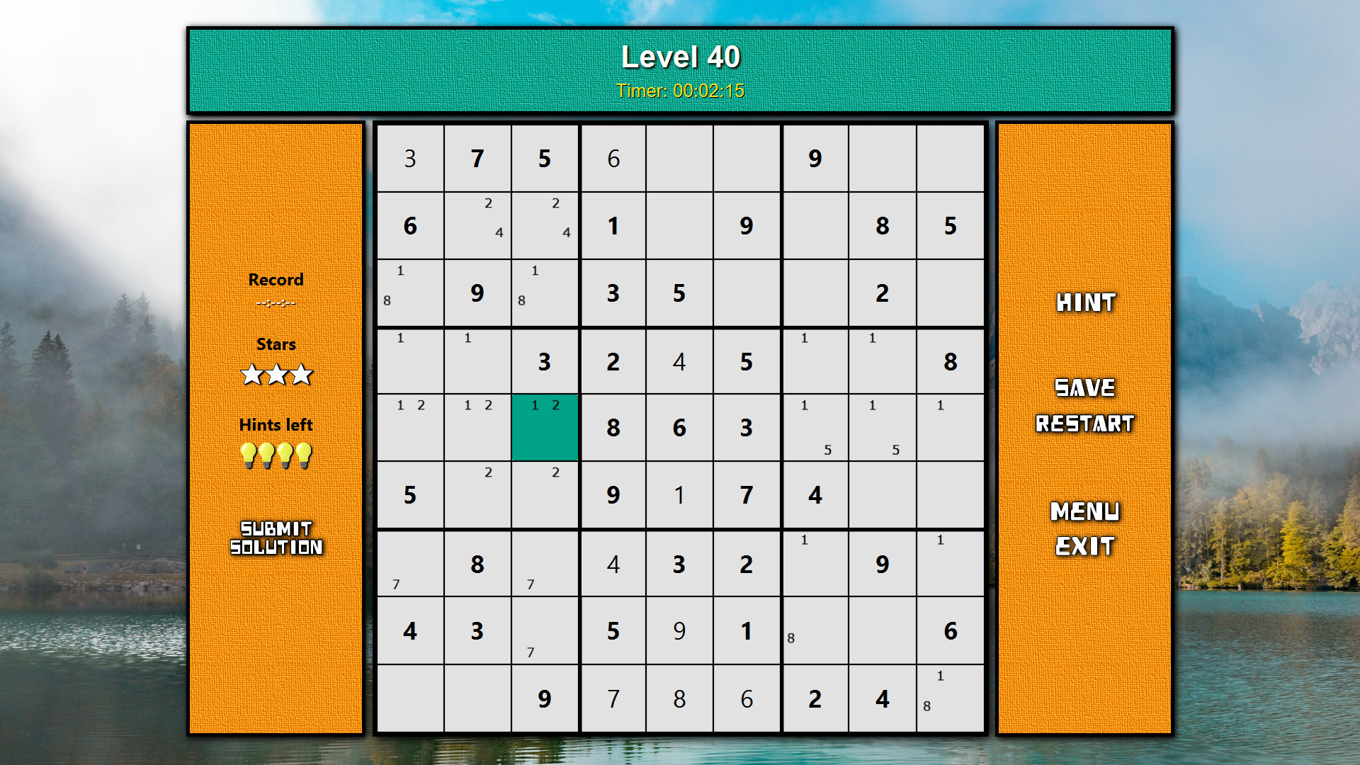 #1. Super Turbo Sudoku (Steam) 由: Evil Chicken