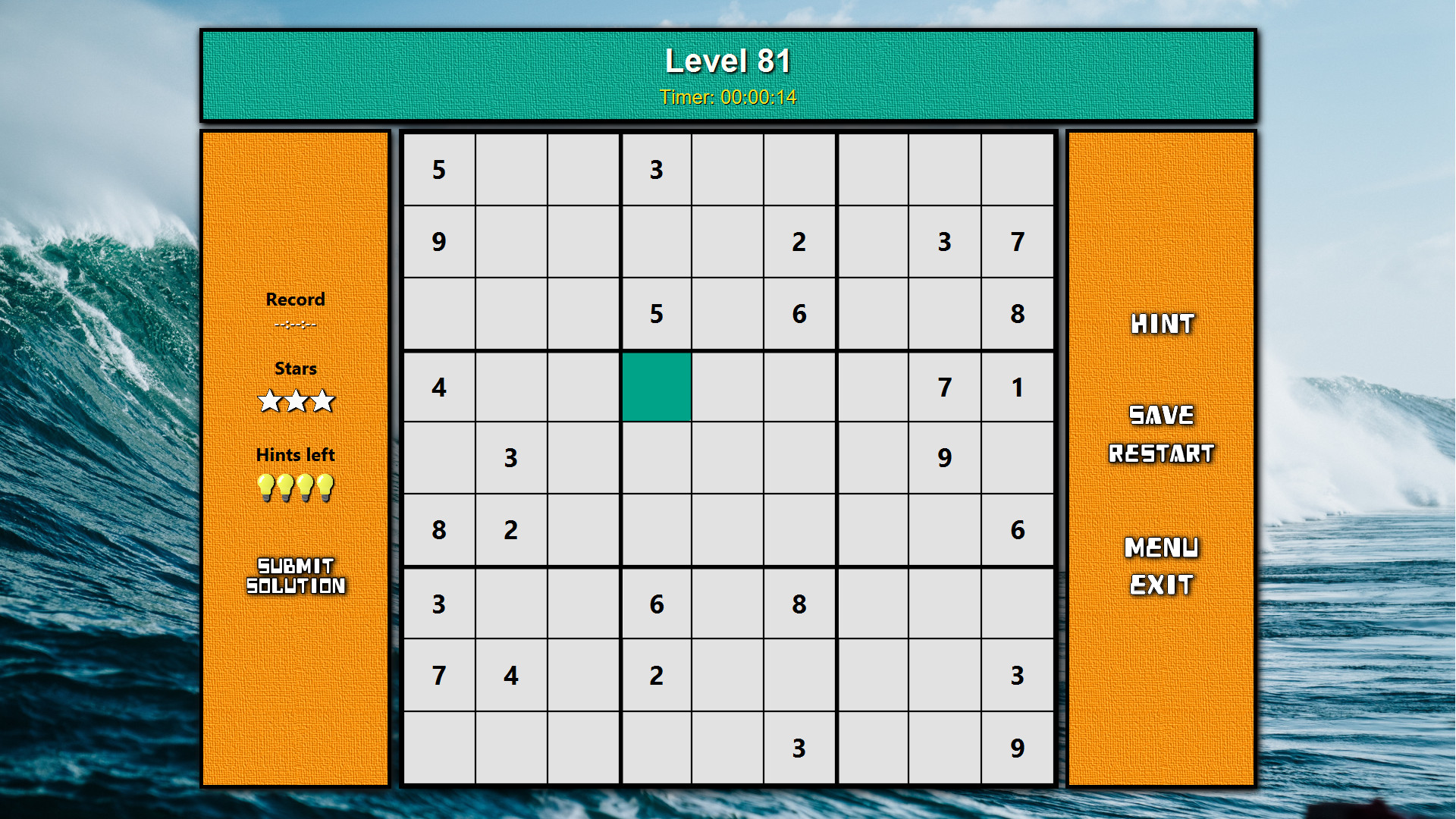 #2. Super Turbo Sudoku (Steam) 由: Evil Chicken