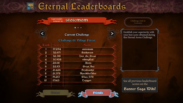 The Banner Saga 3 - Eternal Arena