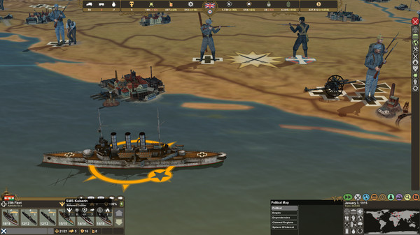 Screenshot z Making History: The First World War Screenshot z Making History: The First World War