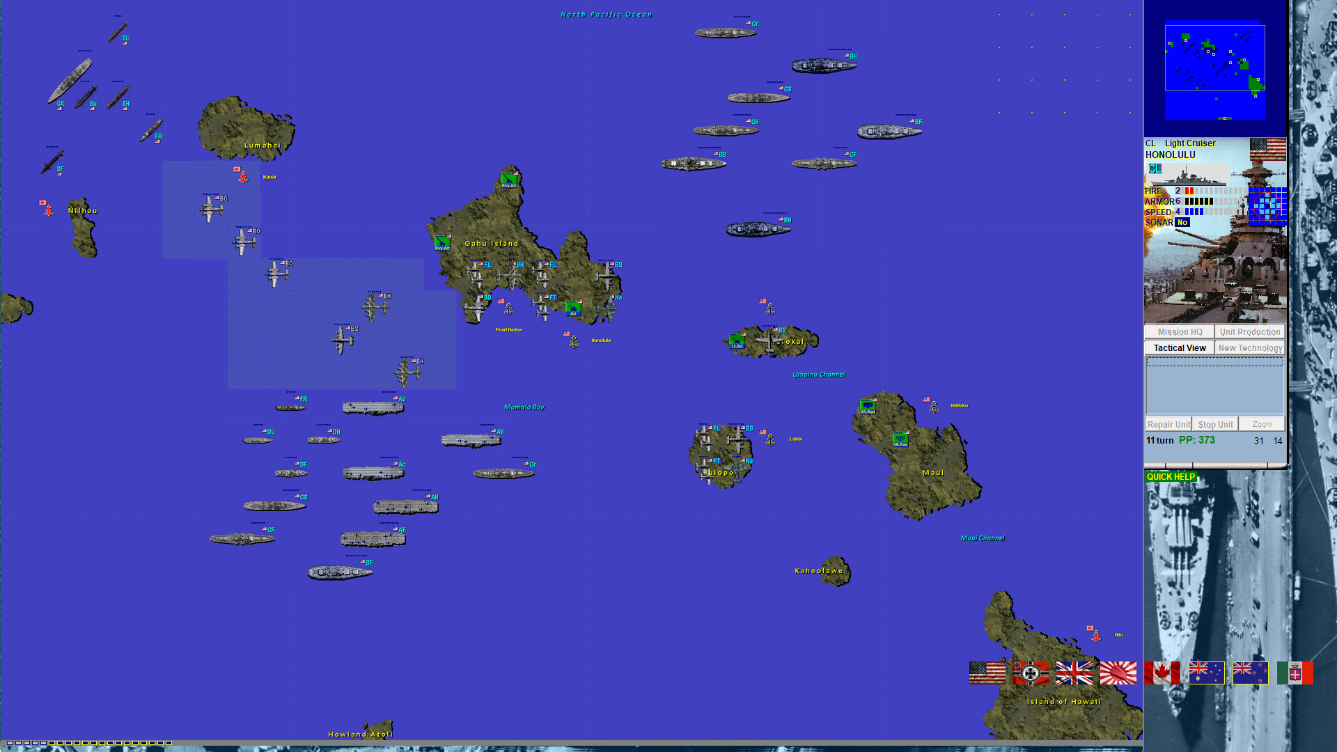 Battleships and Carriers - WW2 Battleship Game screenshot #6
