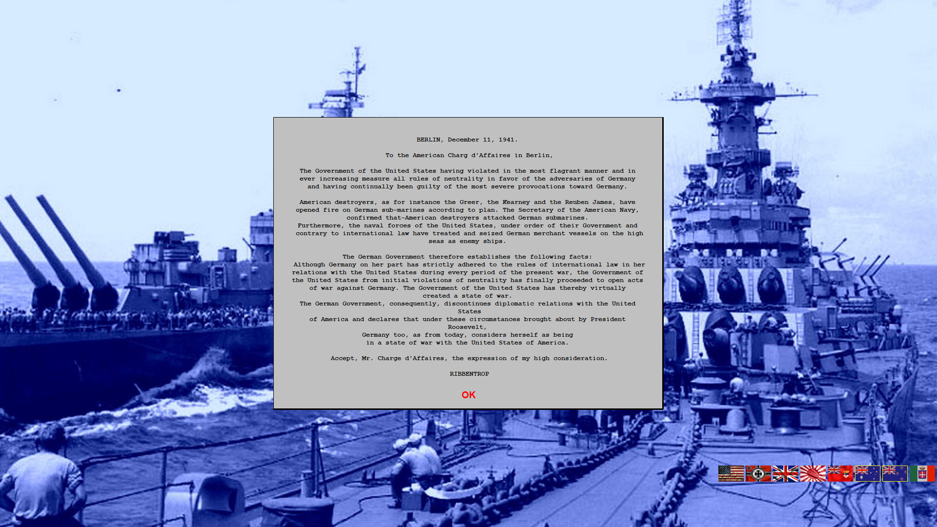Battleships and Carriers - WW2 Battleship Game screenshot #16