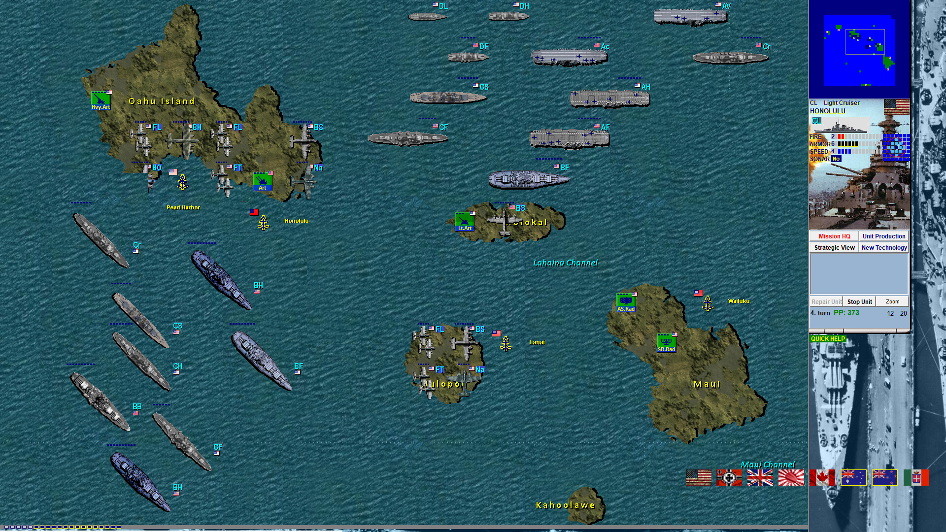 Battleships and Carriers - WW2 Battleship Game screenshot #5