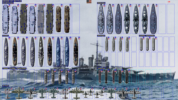 Battleships and Carriers - WW2 Battleship Game
