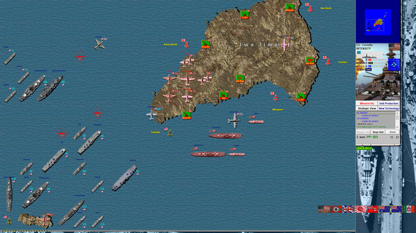 Battleships and Carriers - WW2 Battleship Game screenshot 15