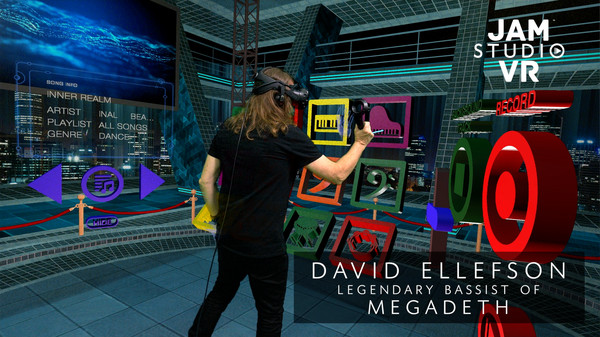 Jam Studio VR EHC - David Ellefson Metal Factory