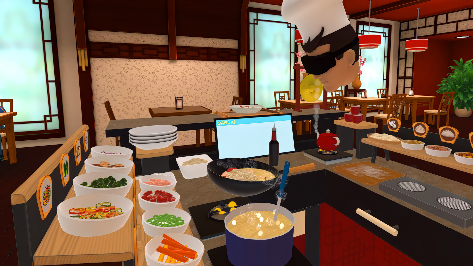 #10. Clash of Chefs VR (Steam) Podle: Flat Hill Games