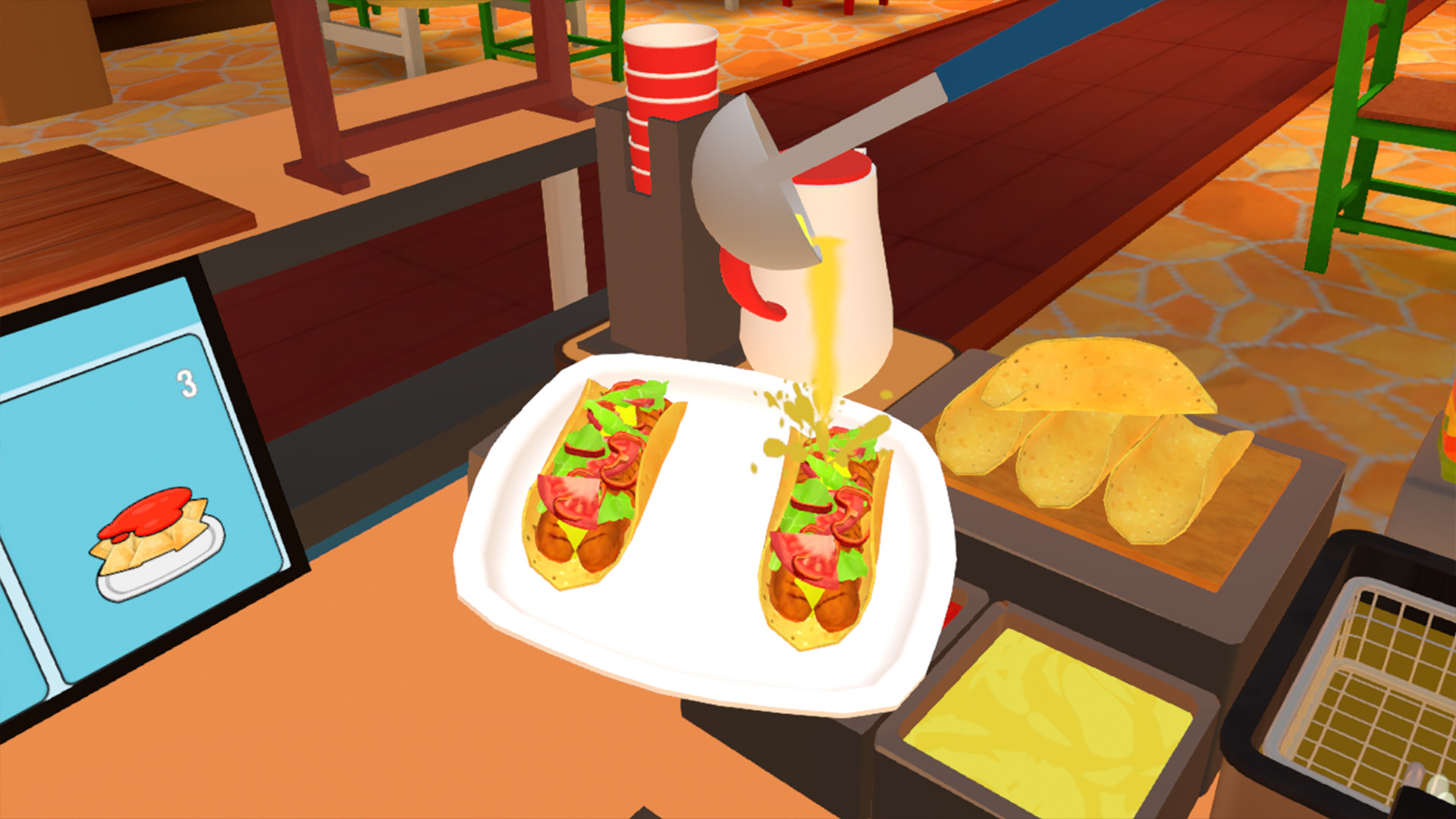#7. Clash of Chefs VR (Steam) Podle: Flat Hill Games