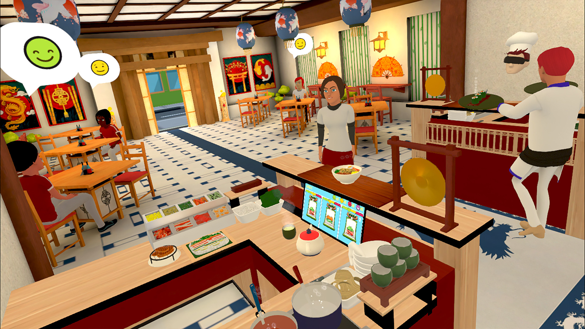 #5. Clash of Chefs VR (Steam) Podle: Flat Hill Games