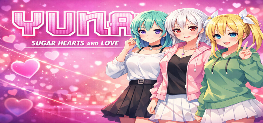 YUNA: Sugar hearts and Love cover art