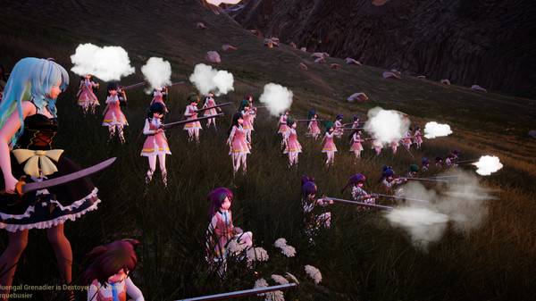 Screenshot z Girls' civilization