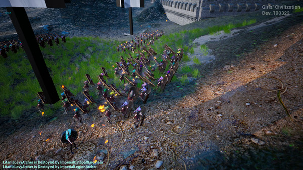 Screenshot z Girls' civilization