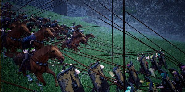 Screenshot z Girls' civilization