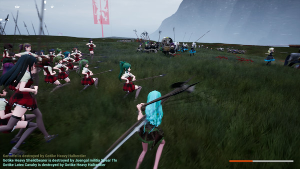 Screenshot z Girls' civilization