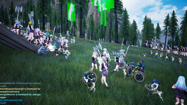 Screenshot z Girls' civilization