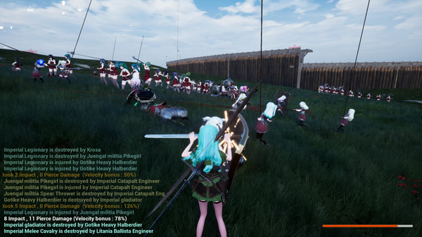 Screenshot z Girls' civilization