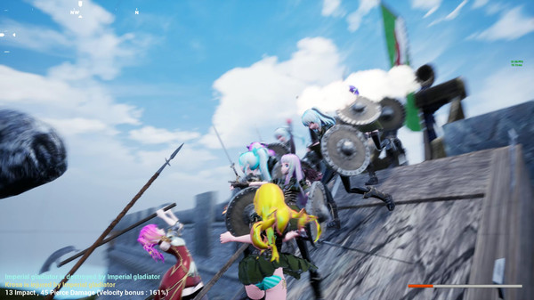 Screenshot z Girls' civilization