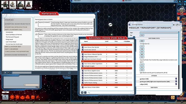 Fantasy Grounds - Starfinder RPG - Against the Aeon Throne AP 2: Escape from the Prison Moon (SFRPG)