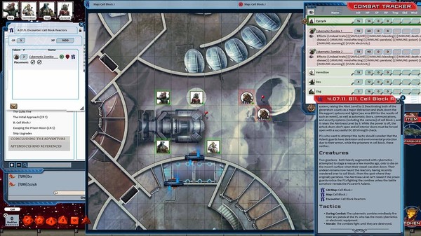Fantasy Grounds - Starfinder RPG - Against the Aeon Throne AP 2: Escape from the Prison Moon (SFRPG)