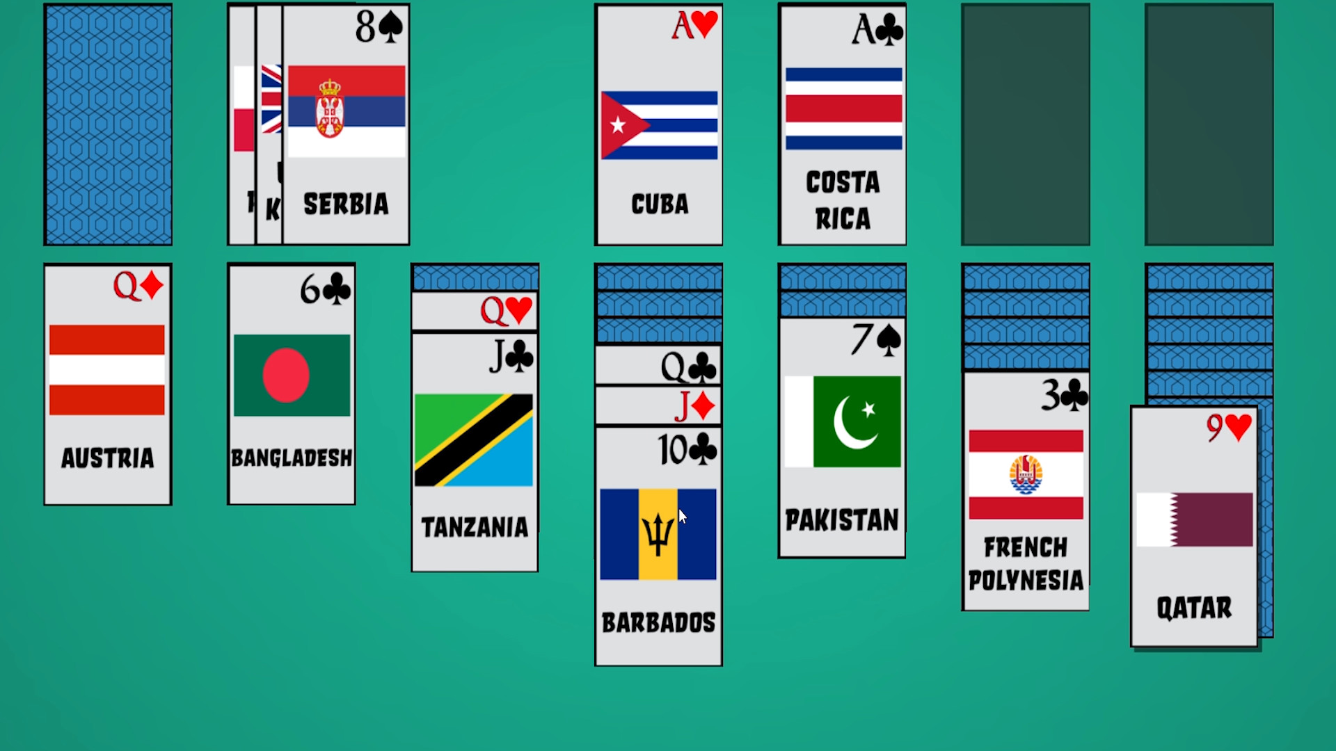 #1. Solitaire: Learn the Flags! (Steam) 由: RTWS