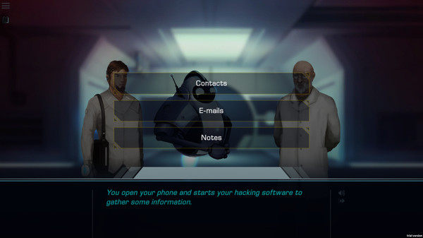 Screenshot z S.A.I.A.'s Awakening: A Robothorium Visual Novel