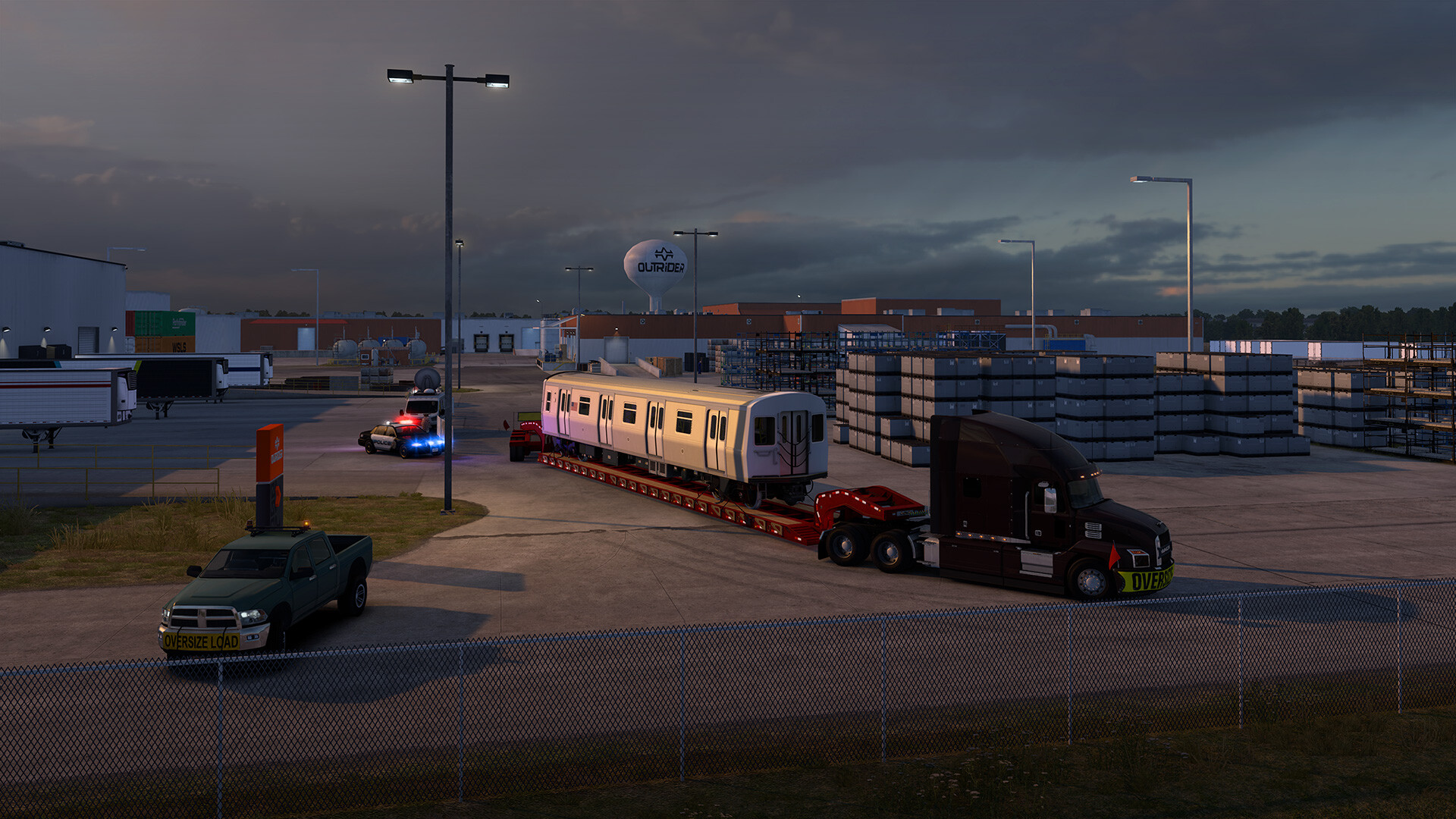 American Truck Simulator - Special Transport gameplay screenshot 3